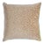 Schumacher X Timothy Corrigan Madeleine 20" Pillow in Natural For Sale