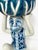 Ceramic Vintage Blue and White Chinoiserie Monkey Holding Bowl For Sale - Image 7 of 9