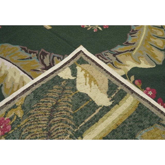 French Aubusson Design Rug 7'10'' X 10'0" For Sale - Image 9 of 9