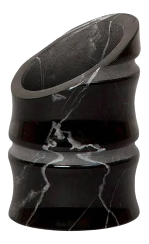 Modern Abstract Vase in Italian Marble