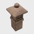 Chinese Square Limestone Chinese Garden Lantern For Sale - Image 3 of 5