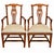 Vintage Pair of Georgian III Style Mahogany Armchairs With Upholstered Seats For Sale - Image 12 of 12