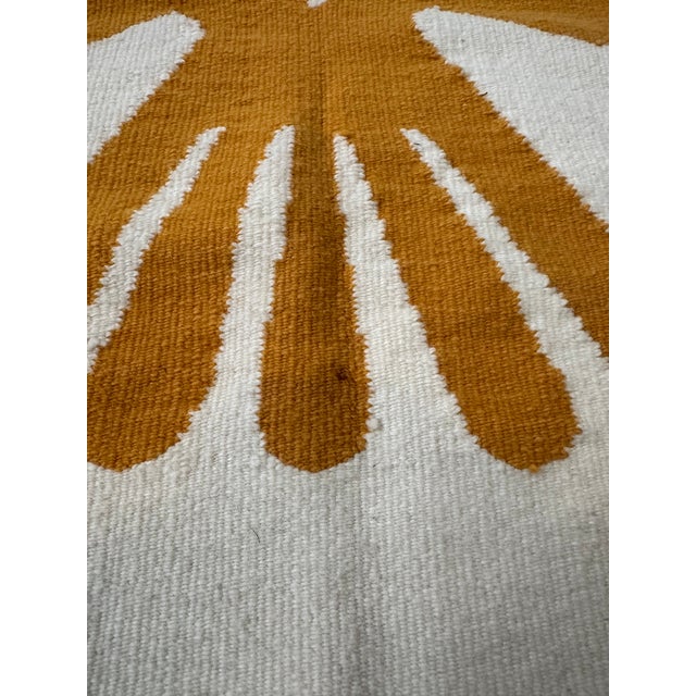 Vintage Handwoven Saddle Blanket in Mohair & Alpaca For Sale - Image 9 of 14