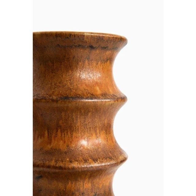 Vase by Bruno Karlsson for Ego Stengods, Sweden For Sale - Image 4 of 7