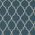 Sanderson Empire Trellis Wallpaper in Indigo/Linen - a Sample For Sale