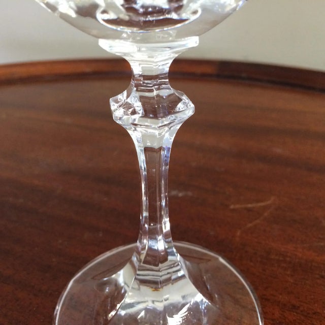 Glass Cut Crystal Wine Glasses by Schott-Zwiesel "Gardone" - Set of 4 For Sale - Image 7 of 11