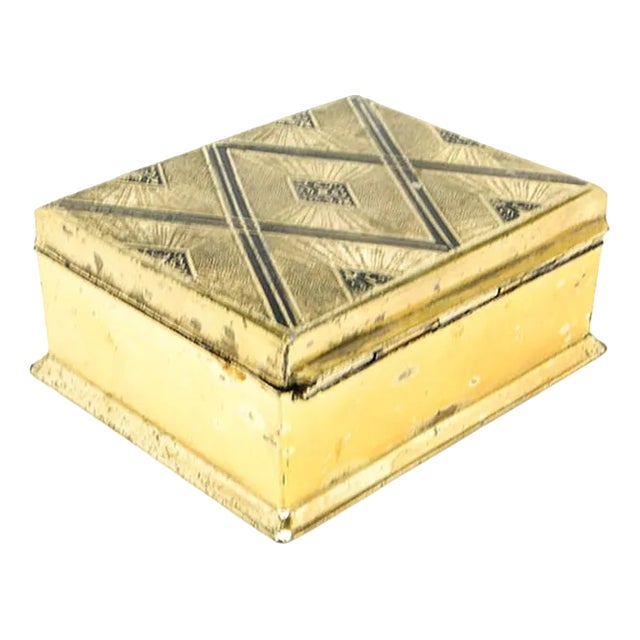 Art Deco Humidor, Germany, 1930s For Sale