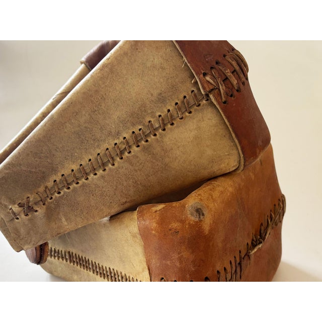 Vintage Western Roping Horse Saddle Stirrups, a Pair For Sale - Image 10 of 10