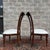 Brown 2000s Pennsylvania House Cortland Manor Collection Traditional Regency Cherry Sleigh Back Dining Chairs - A Pair For Sale - Image 8 of 17