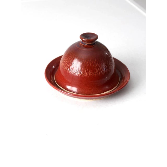 Contemporary Vintage Studio Pottery Kitchen Cloche For Sale - Image 3 of 11