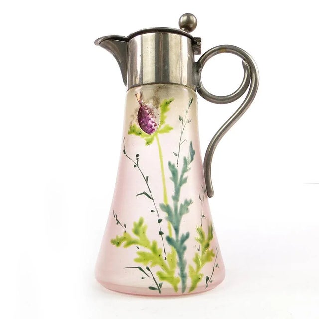 Art Nouveau Czechoslovakian Carafe, 1890s For Sale - Image 11 of 11