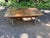 Wood Antique Early American Primitive Rustic Painted Dining Table. For Sale - Image 7 of 16