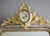 Wood Large 19th Century Silver Louis Philippe Mirror With Gilded Mirror Crest For Sale - Image 7 of 12