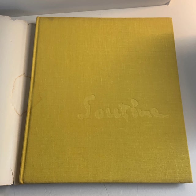 1966 Scarce publication Chaim Soutine by Andrew Forge, London: Spring Books, 1966. Second impression. Hardcover with dust...