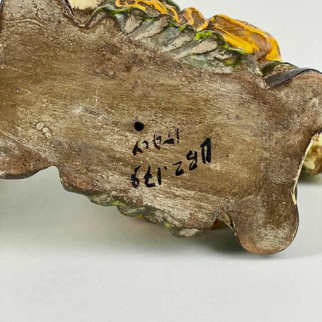 1970s Pair of Italian Ceramic Medieval Knights Figurines For Sale - Image 11 of 12