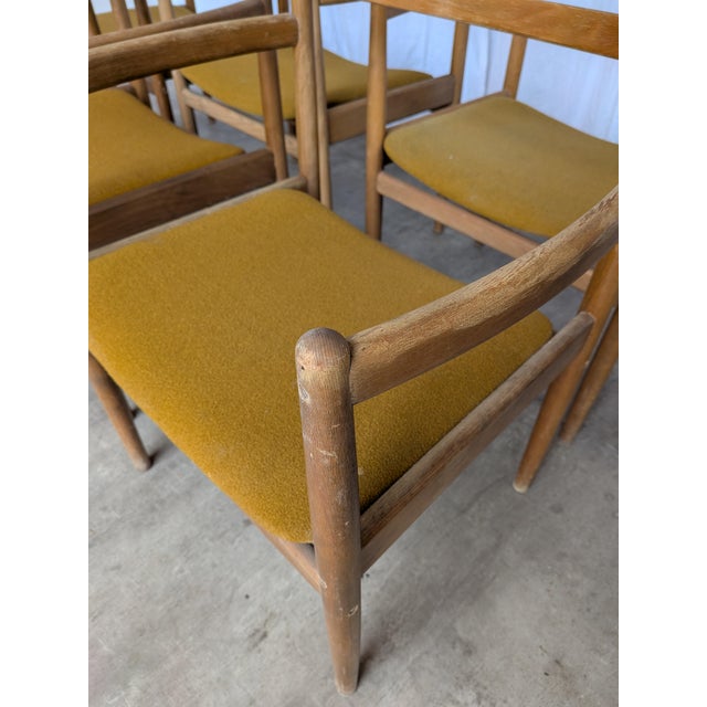 1970s Mid-Century Armchairs from Stol Kamnik, Yugoslav, 1970s, Set of 6 For Sale - Image 5 of 18