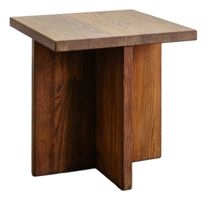 Early Mid-Century Modern Swedish Squared Wooden Lovö Table in Pine by Axel Einar Hjorth for Nordiska Kompaniet, 1930s