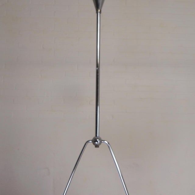 1930s Pendant Mirror Lamp from Zeiss Ikon, 1930s For Sale - Image 5 of 18