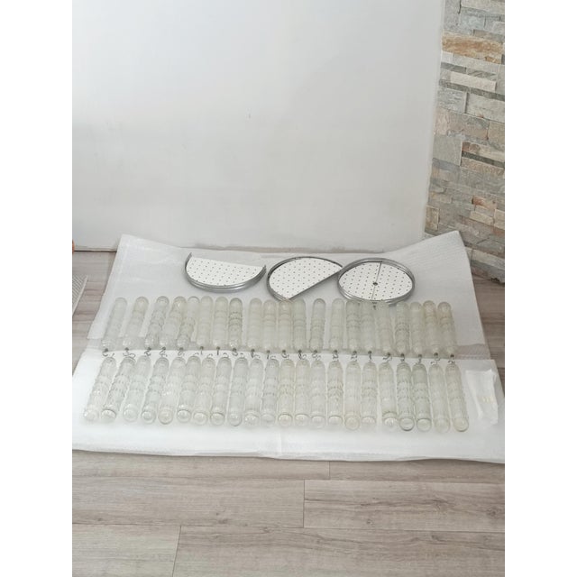 Murano Glass Light Fixtures from Venini, 1970s, Set of 3 For Sale - Image 16 of 17