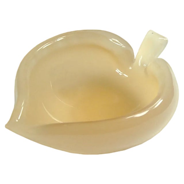 Leaf Glass Bowl from Seguso, Italy, 1960s For Sale
