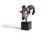Metal Ram's Skull Silver Plated For Sale - Image 7 of 8