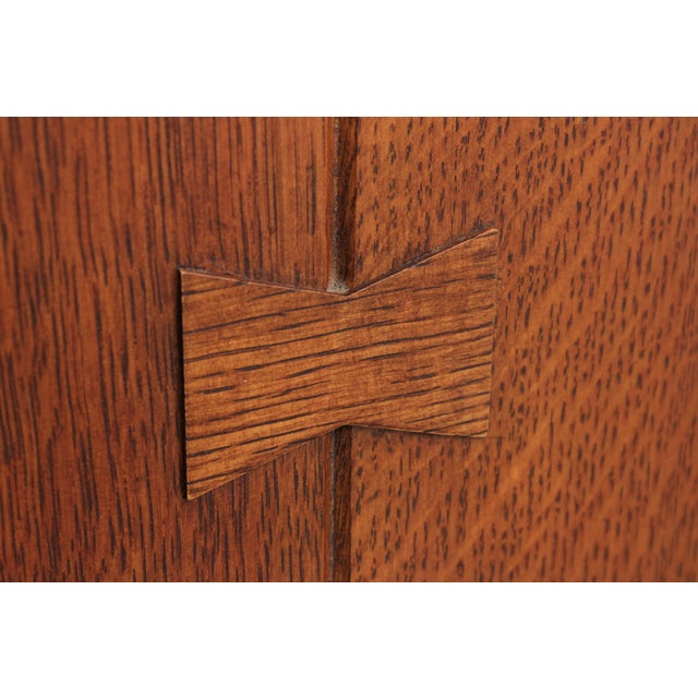Wood Gustav Stickley Mission Oak Buffet Server For Sale - Image 7 of 18
