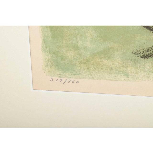 Anelise Søndergaard, White House on a Hilltop, 1970s, Colour Lithograph on Paper For Sale - Image 4 of 6