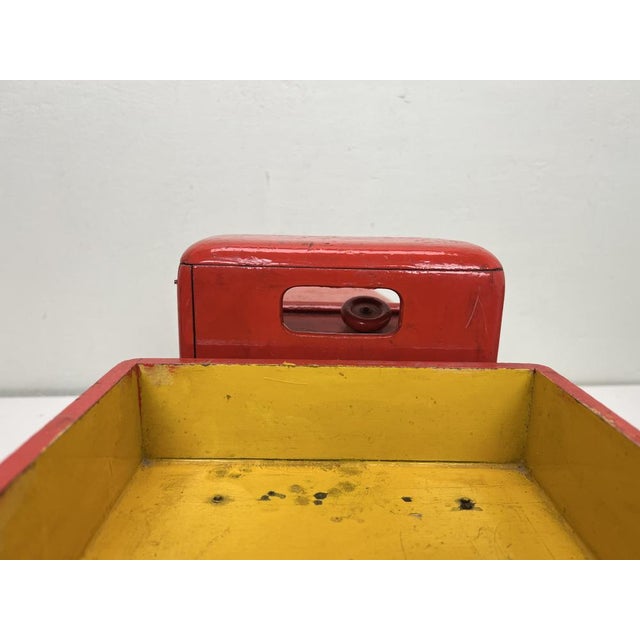 Vintage Wooden Toy Truck attributed Bigge, Germany, 1950s For Sale - Image 9 of 18