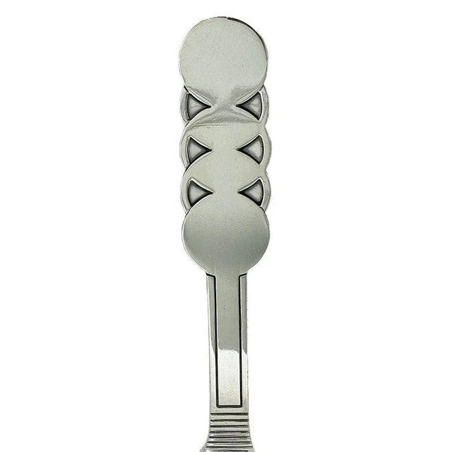 Danish Silver Serving Spoon, 1932 For Sale - Image 4 of 7