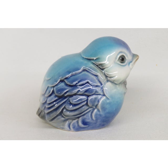 Goebel Germany Baby Blue Bird 38351 Porcelain Figurine 4675b For Sale - Image 4 of 11