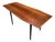 1970s Restored Danish Modern Rosewood Drop Leaf Expandable Writing Desk For Sale