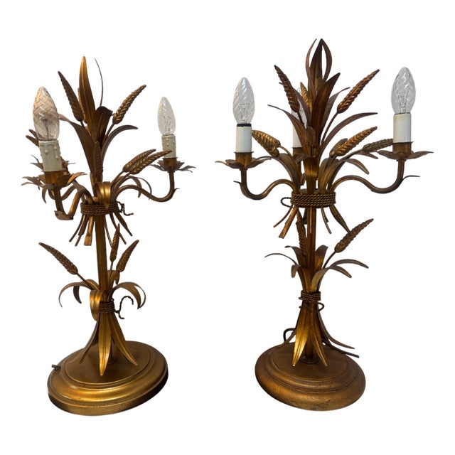 Vintage Table Lamps, 1970, Set of 2 For Sale