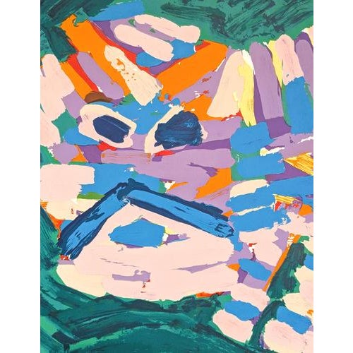 Lithograph, 1978 Edition : 42/125 Publisher : London Arts (Detroit) Printer : Arts Litho-Paris 63.00 cm. x 82.00 cm. 24.8...