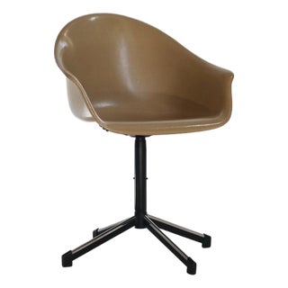 1970s Swivel Plastic Desk Chair by Cosco - Modernist Space Age For Sale