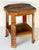 Art Deco Octagonal Side Table With Burr Walnut Veneer From England For Sale - Image 4 of 7