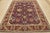 This traditional Oushak rug is hand-knotted with an all-wool pile on a cotton foundation. This rug is new and in excellent...