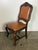 Set of Ten French Carved Wood Dining Chairs With Leather Upholstery For Sale - Image 13 of 18