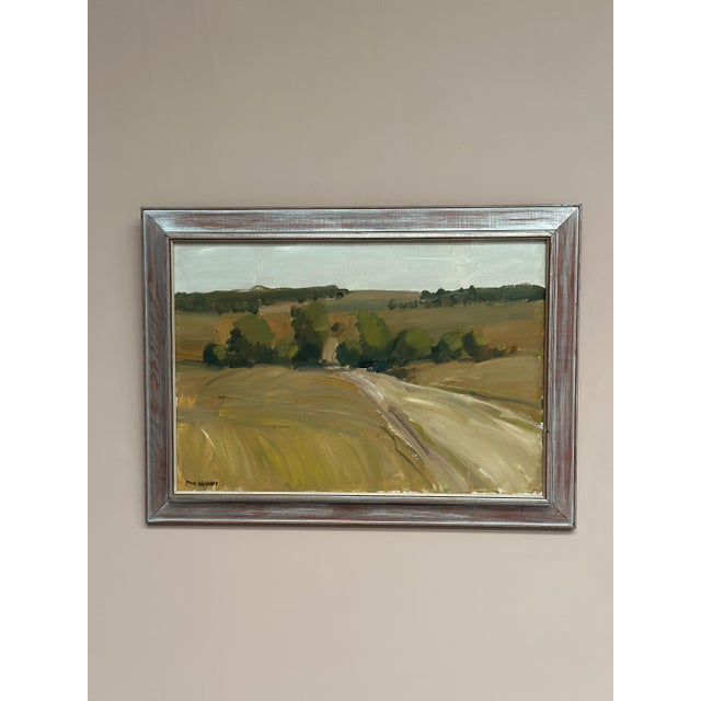 Paul Gerhard, Landscape, 1960s, Oil on Canvas, Framed For Sale - Image 9 of 18