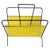 Vintage Pop Art Pilastro Magazine Rack in Metal, 1950s For Sale - Image 3 of 7