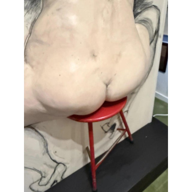 Modernist Artist, Nude Back View of Female For Sale - Image 13 of 13