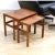 Wood 1960s Mid Century Set of Nesting Side Tables For Sale - Image 7 of 7