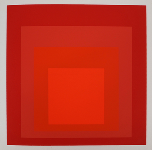 Josef Albers, Homage to the Square, R III a 4, Screen Print