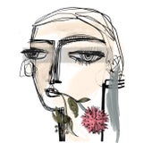 “Ines in Tuscany” Contemporary Limited Edition Print by Annie Naranian For Sale