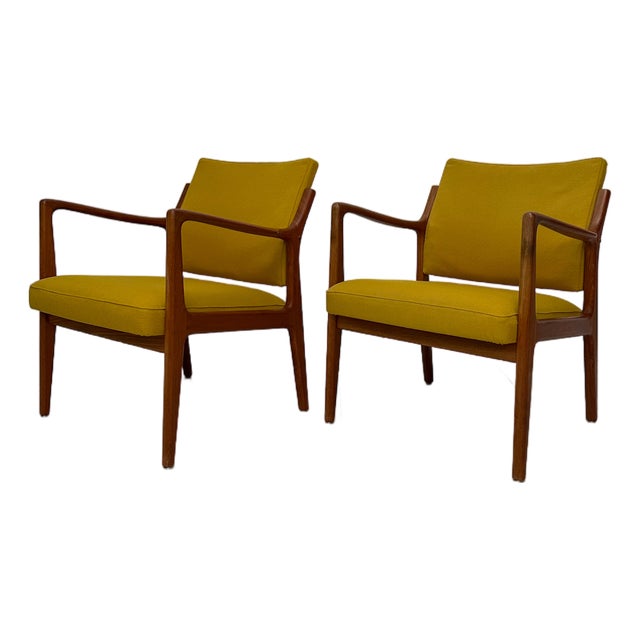 Mid-Century Swedish Easy Chair by Karl-Erik Ekselius for J. O. Carlsson, 1960s For Sale