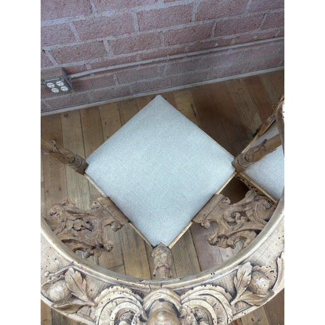 19th Century Italian Renaissance Venetian Tête-À-Tête Courting Bench W/ Cherubs For Sale - Image 18 of 18