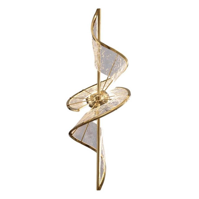 Collection Genesi Chandelier in Metal and Glass by Jago For Sale - Image 9 of 14