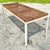 Chocolate Vintage Coastal Danny Ho Fong for Trop-Cal Rattan Top Dining Table For Sale - Image 8 of 12