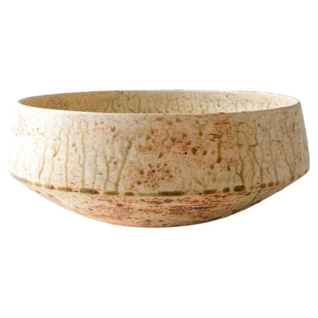 Brown Large Vase in Stoneware by Robin Kerr For Sale - Image 8 of 8