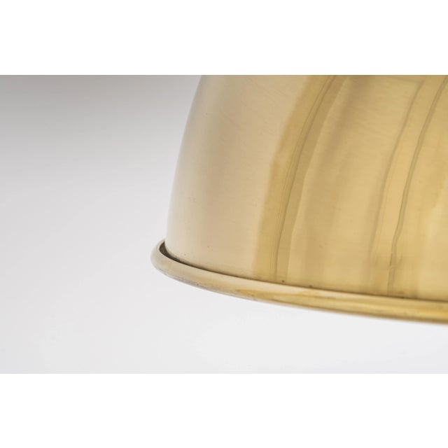 Large Brass Pendant Light by Florian Schulz, Germany For Sale - Image 3 of 11