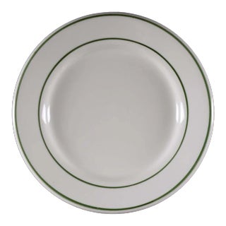 1940s Buffalo China Restaurant Ware A-14 White Plate For Sale